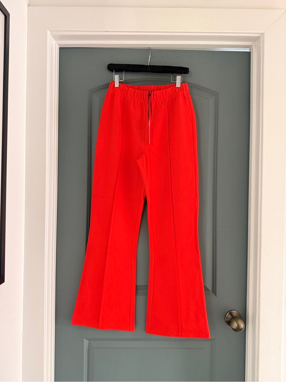 Clare V Le Flare Red Pants Sz S